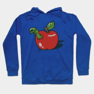 Appleburster Funny Chestburster Alien Inside Apple Hoodie